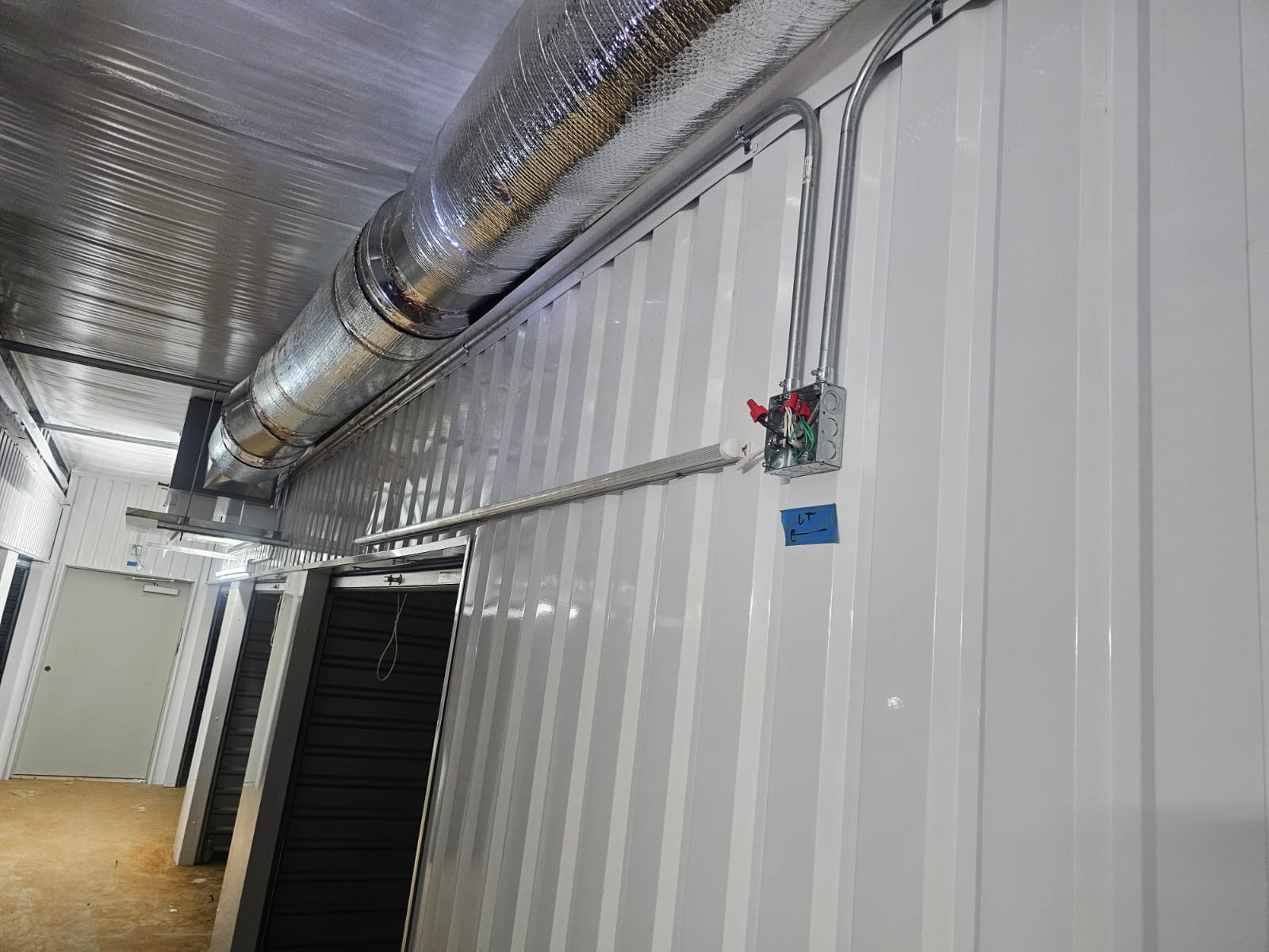 Self-storage facility electrical